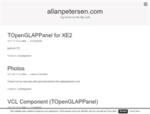 Tablet Screenshot of cppb.allanpetersen.com